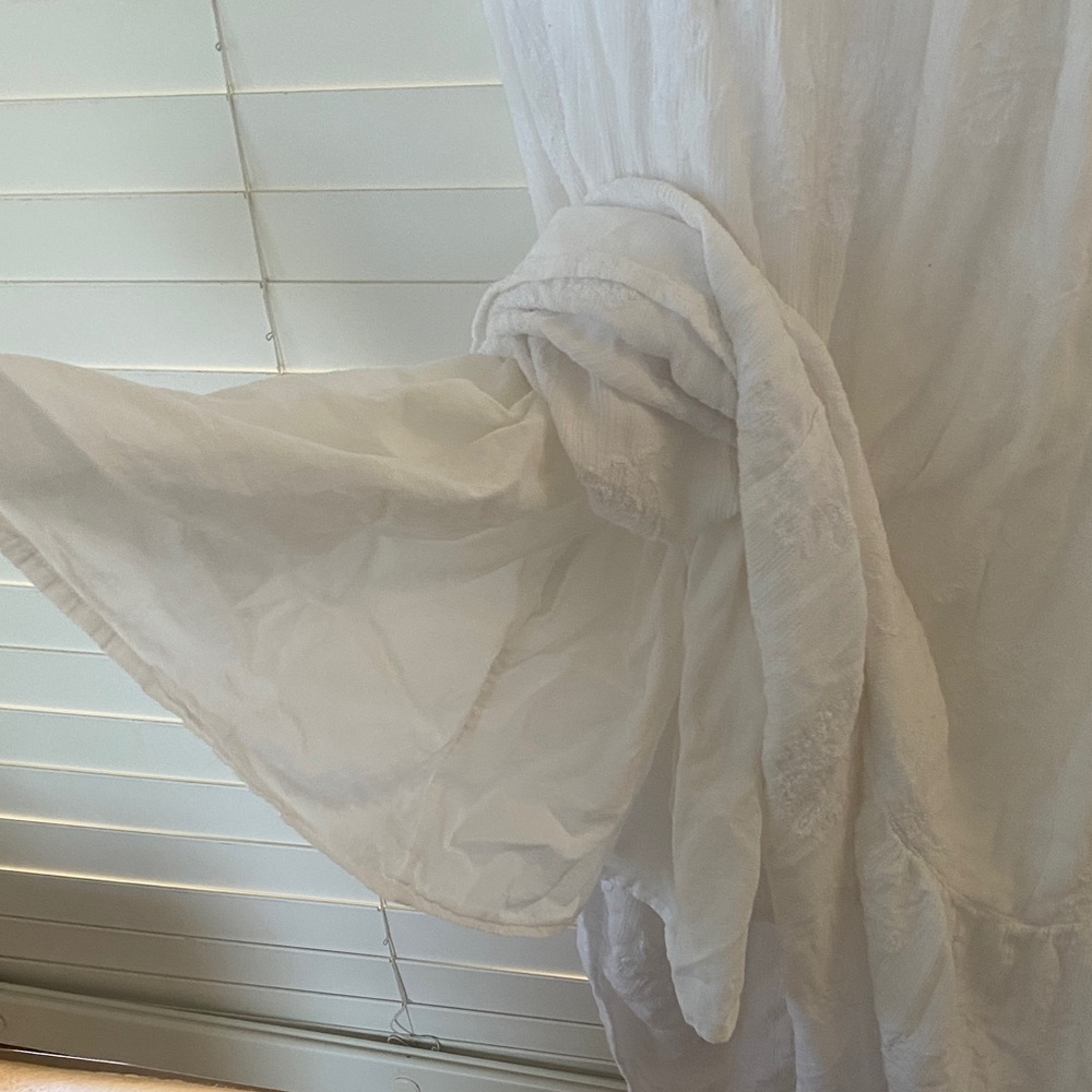 Amuse Society White Ruffled Maxi Dress - Picture 10 of 12